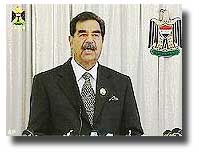 Adler mit Hussein - dem Standhaften