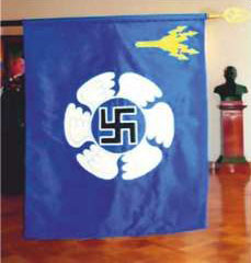 Das Emblem der finnischen Luftwaffe