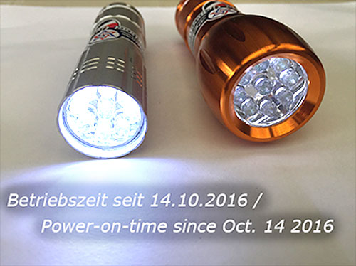 Vril-Stab Taschenlampen